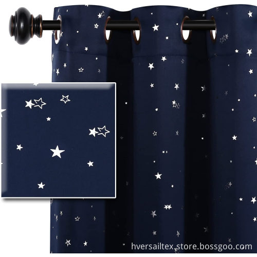Sleep-Enhancing Magic Grommet Curtain